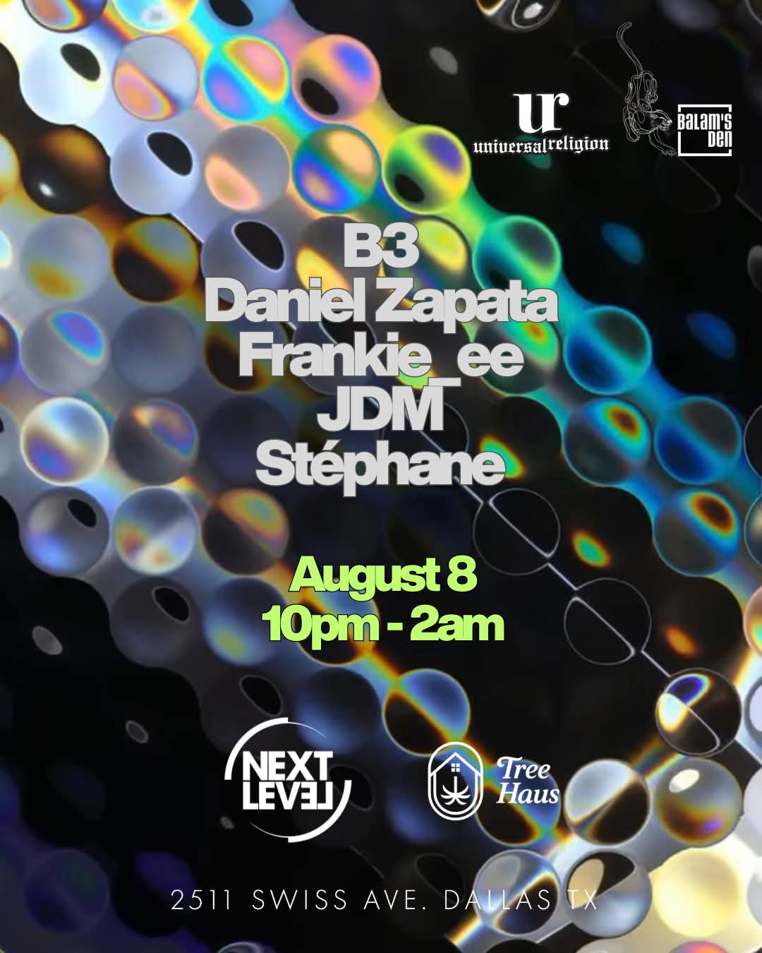 Concrete Jungle by Universal Religion and Balam’s Den at Tree Haus 8.8.26