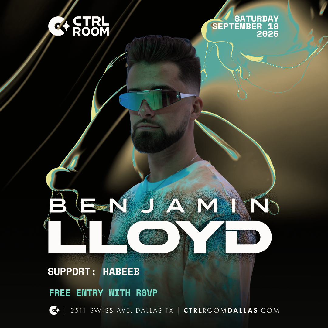 Benjamin Lloyd at CTRL Room 9.19.26