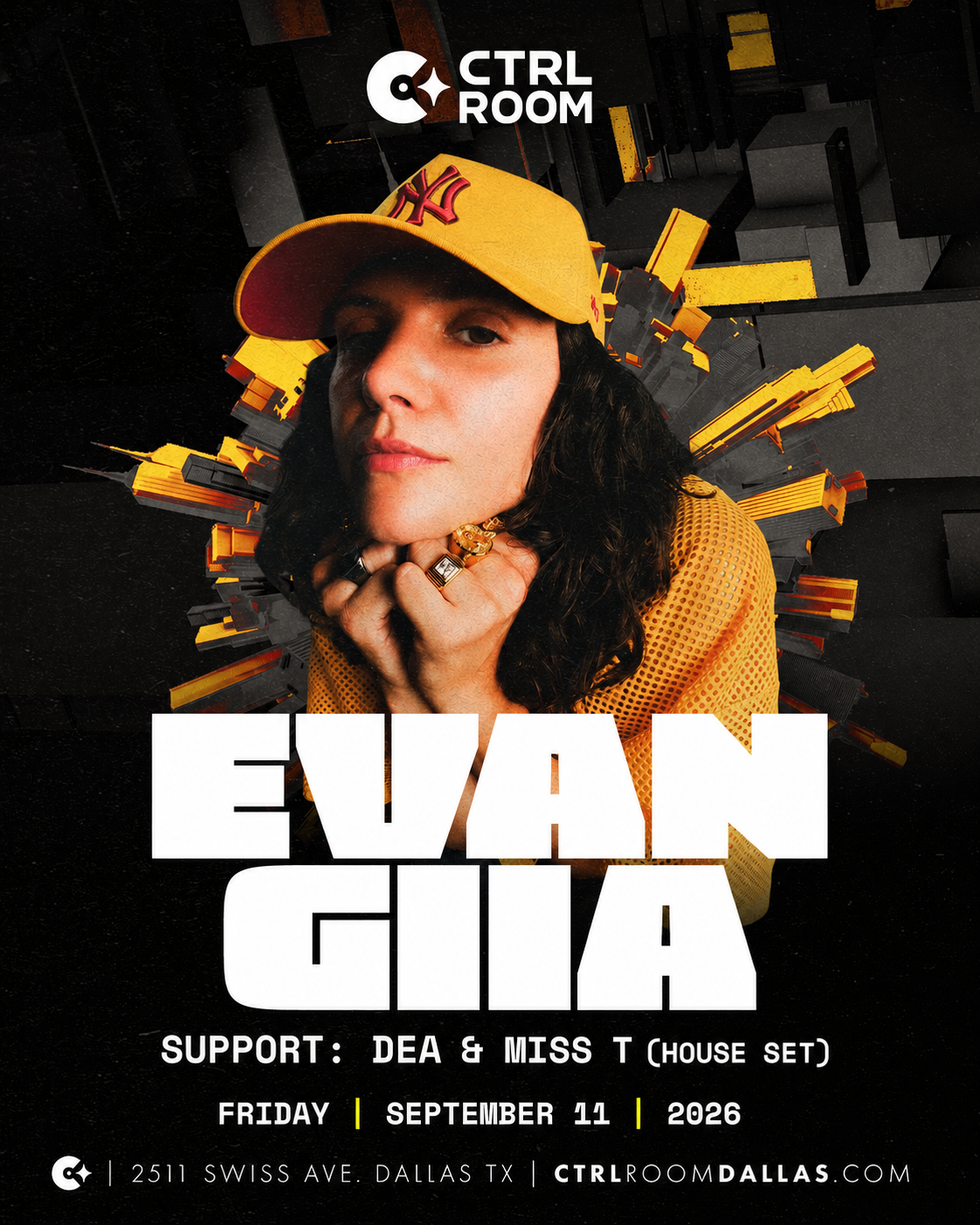 EVAN GIIA at CTRL Room 9.11.26