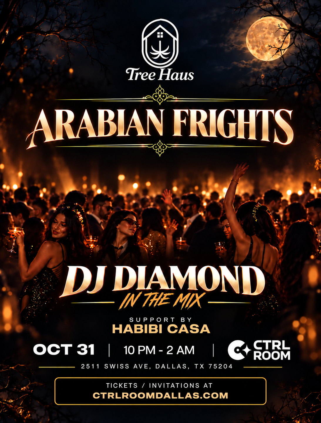 Arabian Frights at Tree Haus 10.31.26