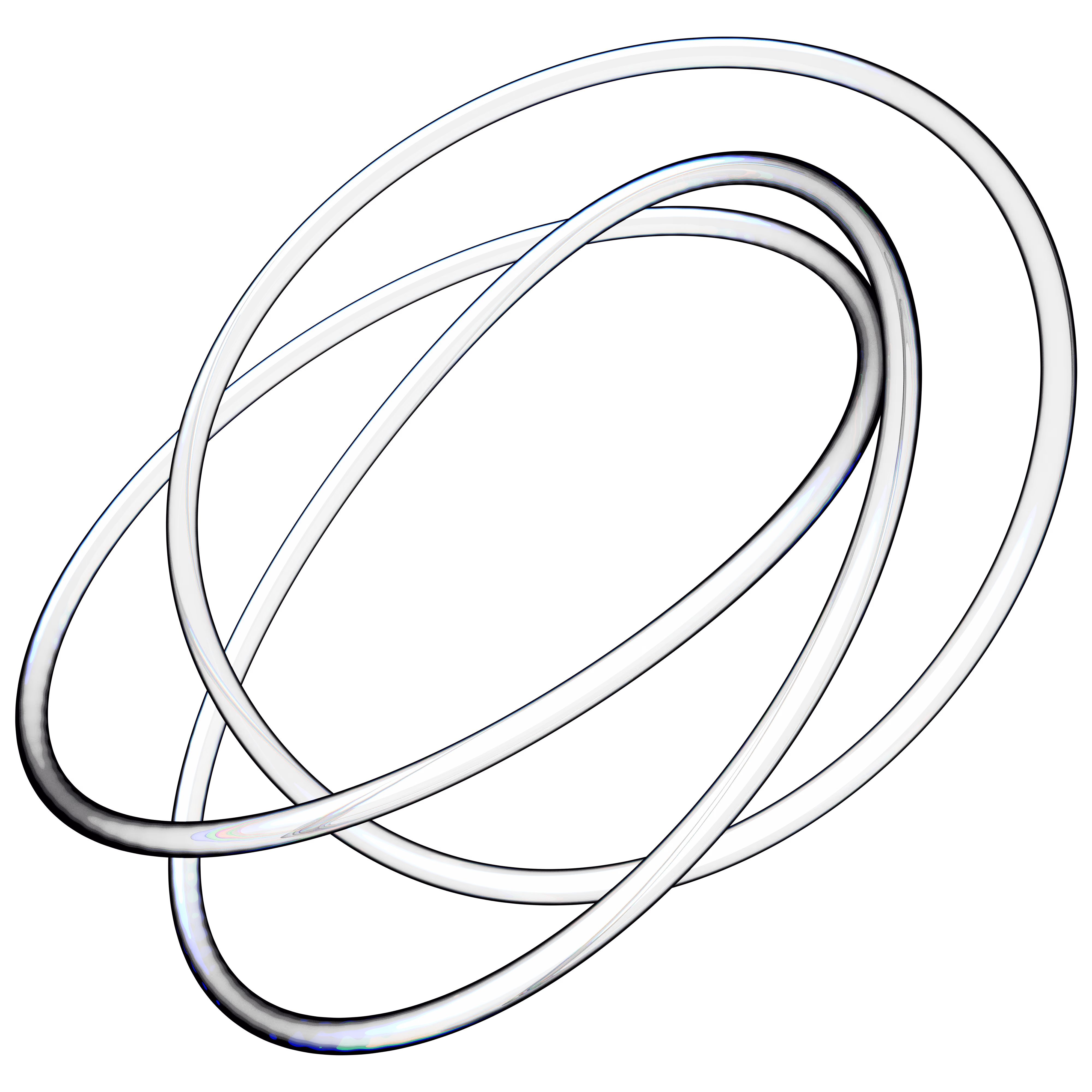 Abstract glass swirl graphic