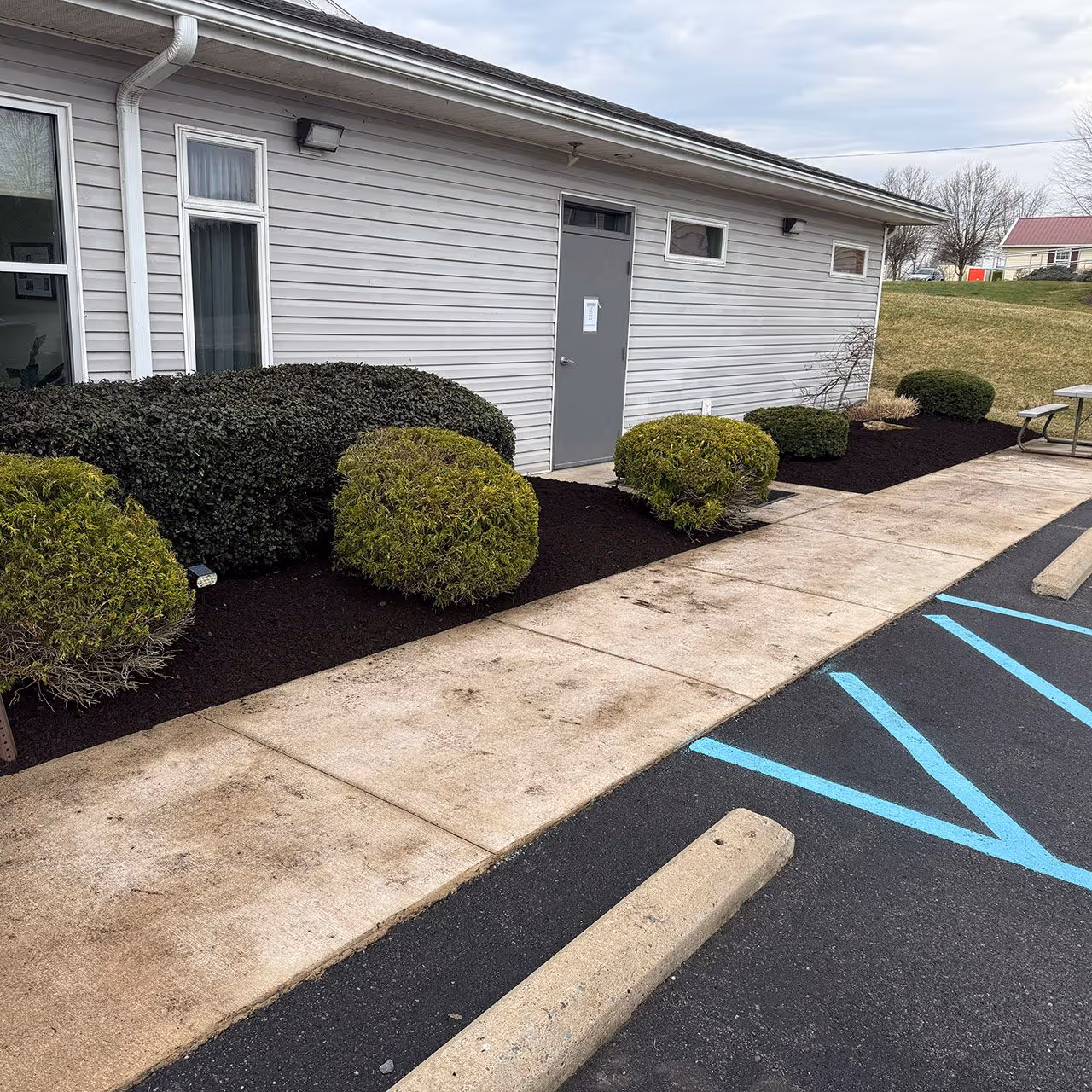 Hedge trimming services in Williamsport, Pennsylvania for clean, well-shaped landscapes by Ryan’s Lawn Care & Snow Removal