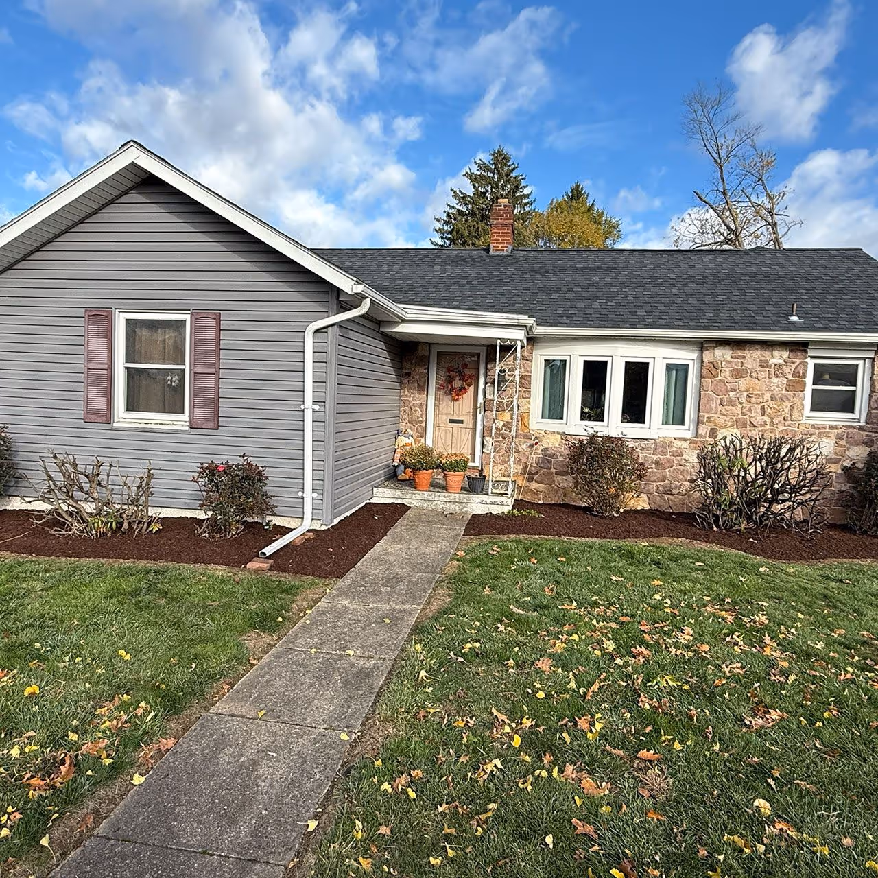Leaf cleanup services in Williamsport, Pennsylvania for clean, debris-free lawns by Ryan’s Lawn Care & Snow Removal