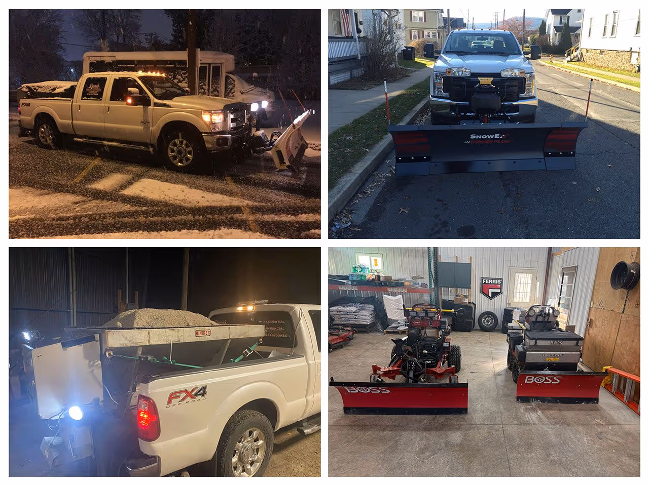 Snow and ice management by Ryan’s Lawn Care & Snow Removal