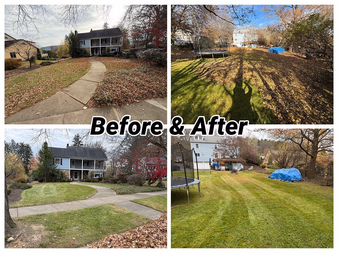 Property cleanup before and after in Williamsport PA