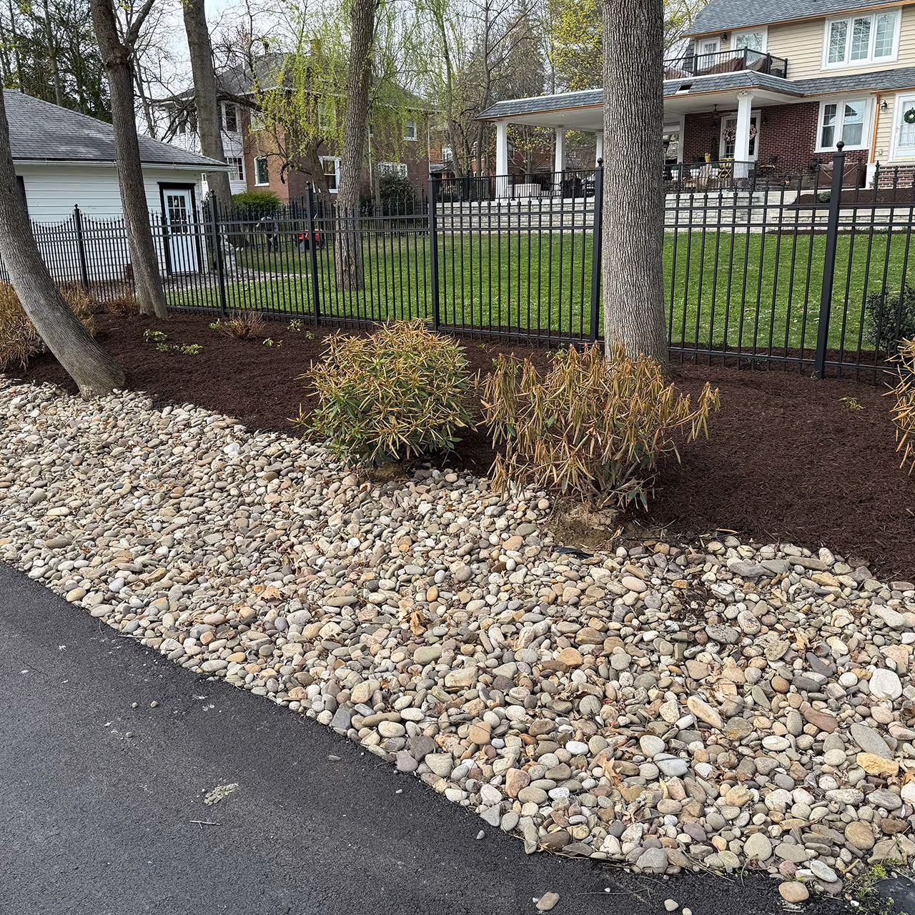 Decorative rock installation near me Williamsport PA