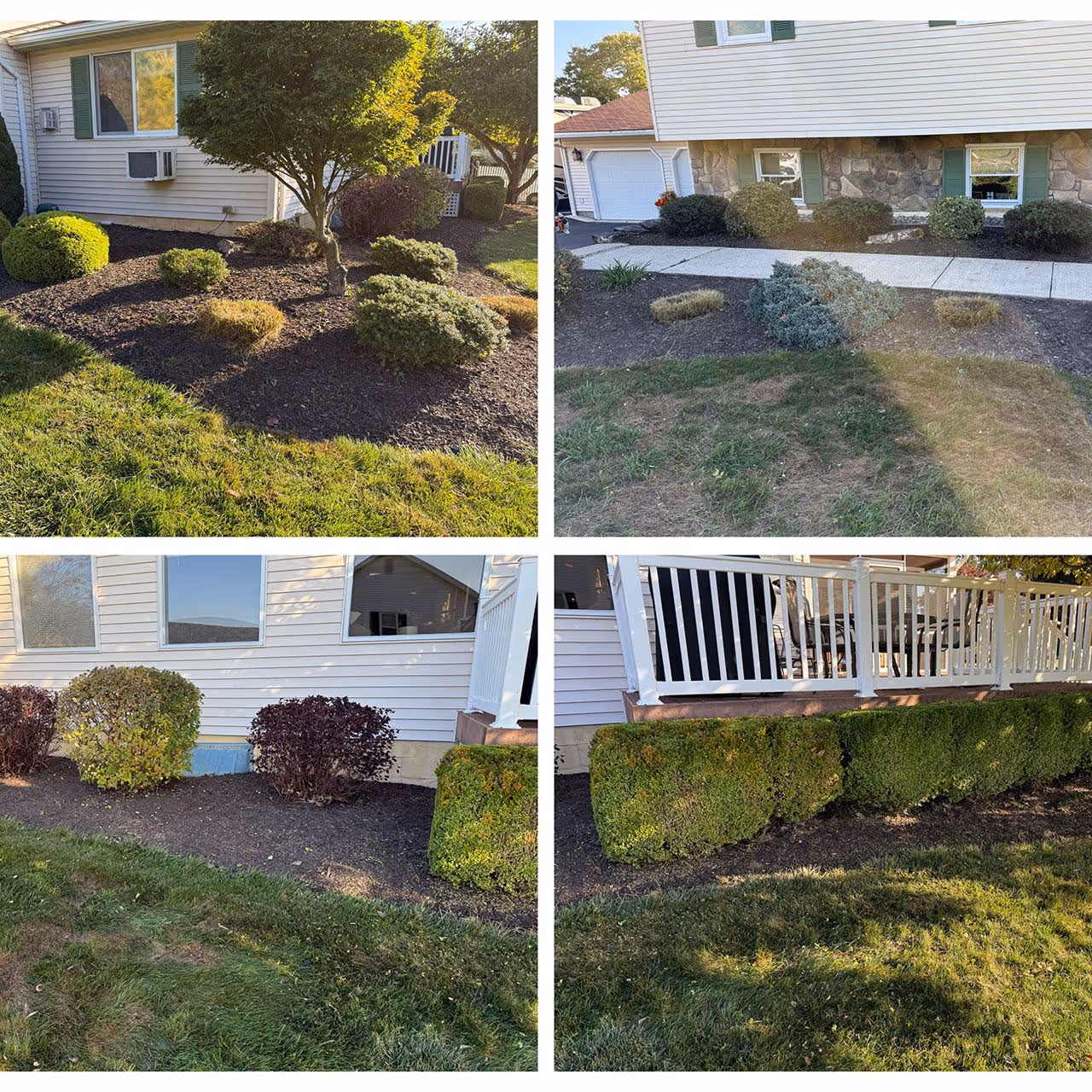 Lawn mowing results by Ryan’s Lawn Care & Snow Removal