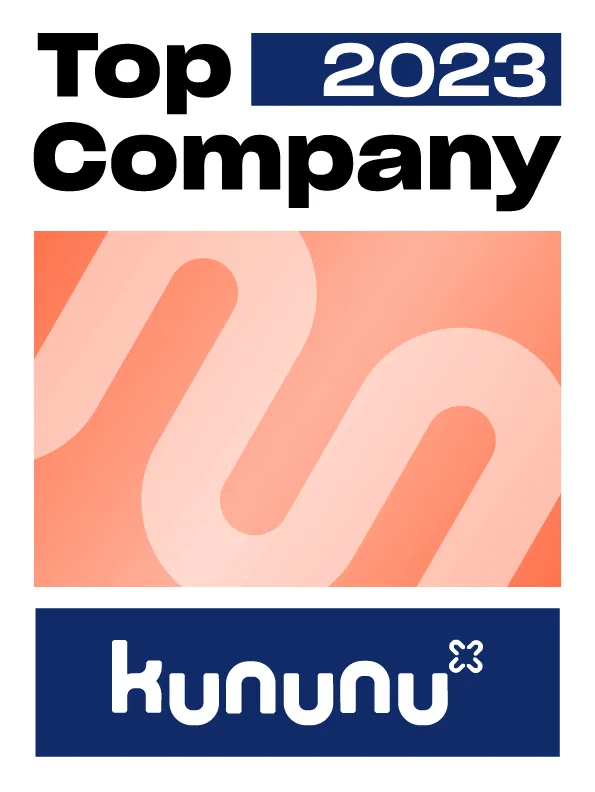 kununu Top Company Badge 2023
