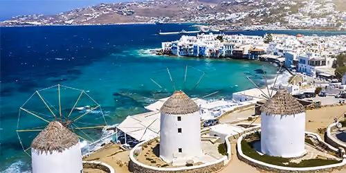This is the Thumbnail for the A Week in Mykonos item