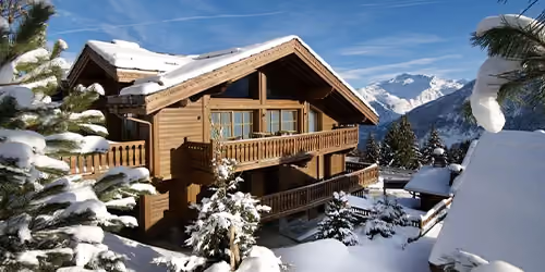 This is the Thumbnail for the Glam Chalet in Private Residence With Indoor Pool, Hammam, Jacuzzi, Fitness Area, Cinema & Massage Room item