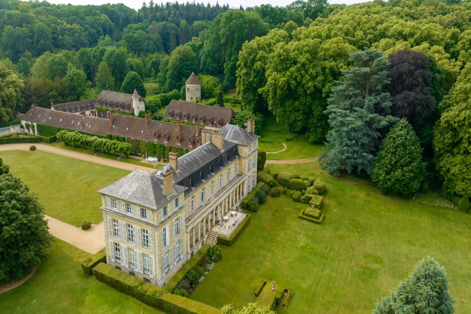 This is the Thumbnail for the Luxurious Countryside Château in France with Heated Pool, Hot Tub, and Full Staff item
