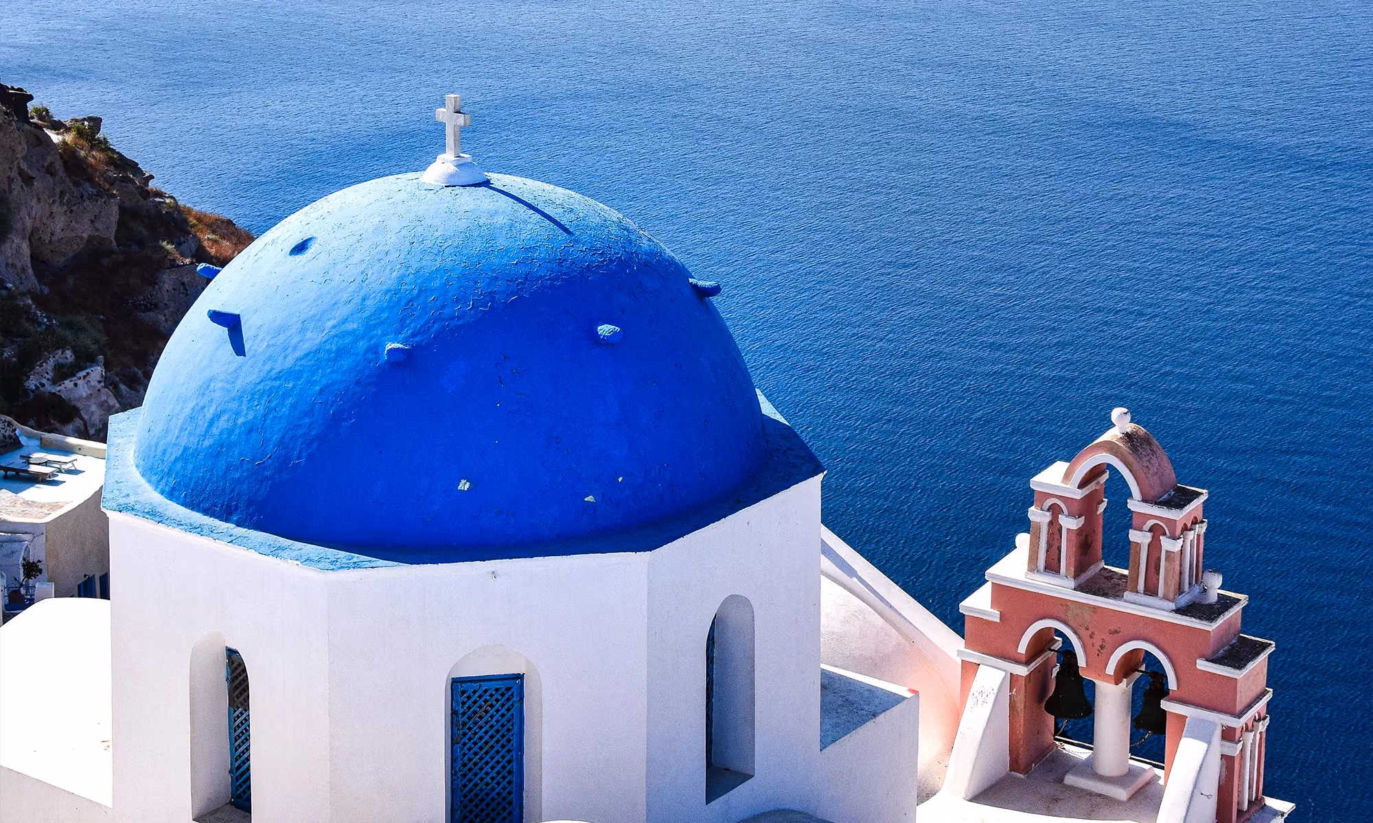 This is the Hero Image for the Santorini item