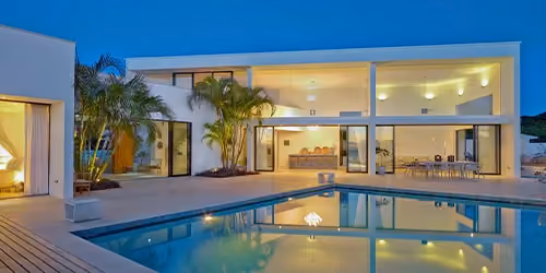 This is the Thumbnail for the Modern Barbados Retreat with Panoramic Ocean Views, Private Pool, and Lush Tropical Gardens item