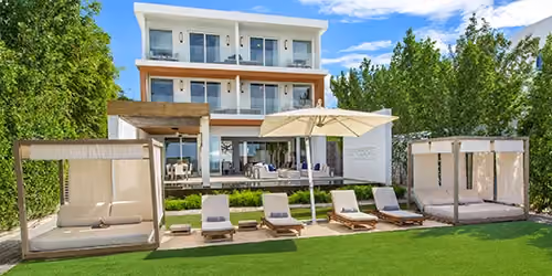 This is the Thumbnail for the Contemporary Oceanfront Luxury East Villa on Meads Bay Beach item