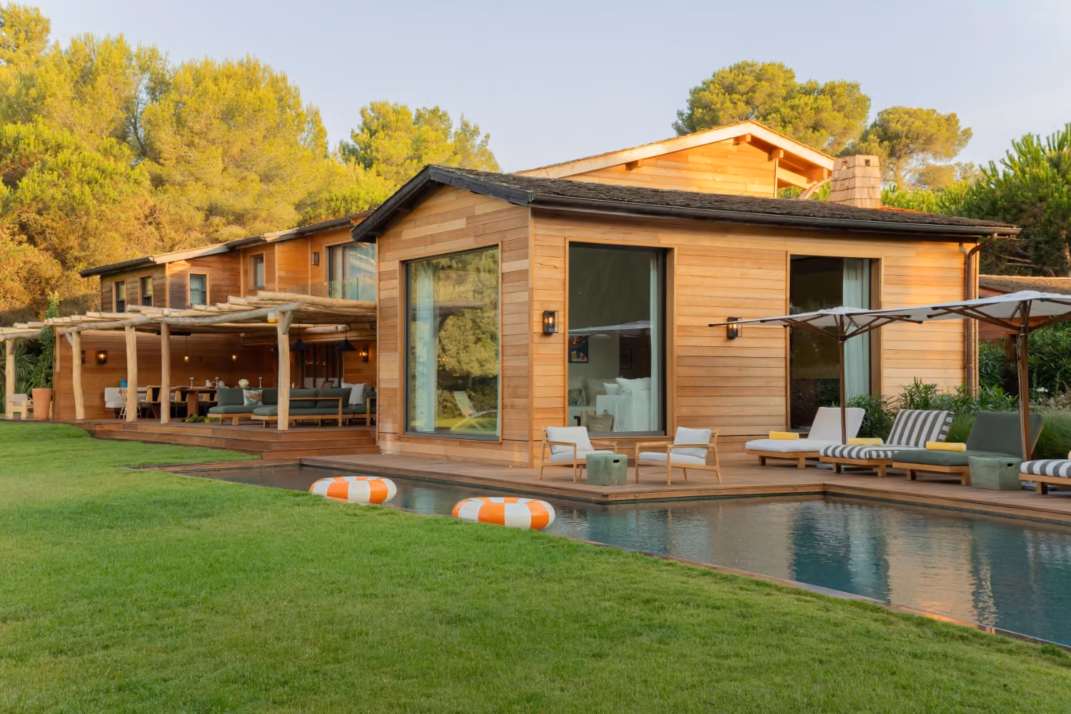 This is the Thumbnail for the Scandinavian-Inspired Luxury Villa in St. Tropez With Heated Pool, Dedicated Staff, and Sea Views item