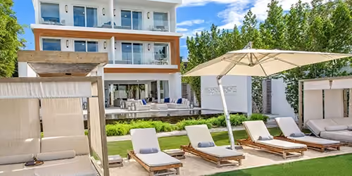 This is the Thumbnail for the Contemporary Oceanfront Luxury Villa on Meads Bay Beach item