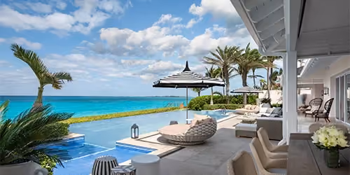 This is the Thumbnail for the Bahamas Beachfront Villa With Infinity Pool & Private Beach Access in The Ocean Club Four Seasons Resort  item