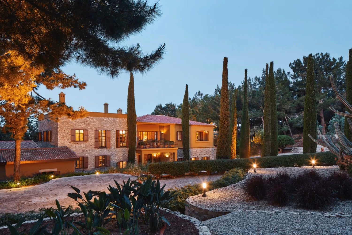 This is the Thumbnail for the Timeless Mediterranean-Style Villa in Bodrum With Infinity Pool, Sauna, and Fire Pit item