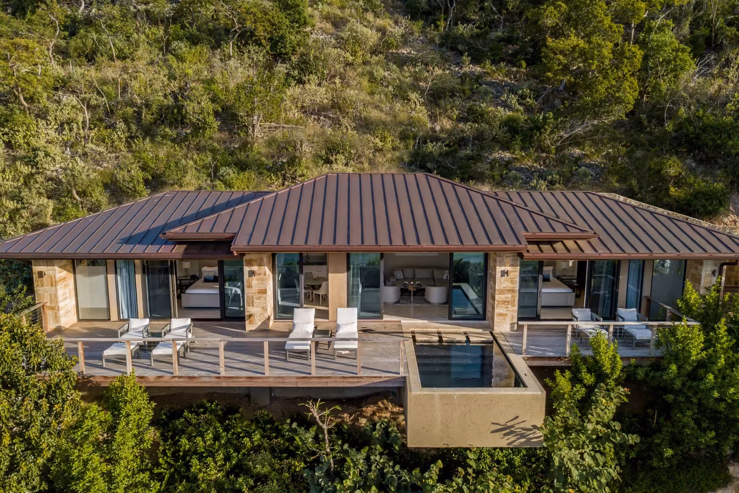 This is the Thumbnail for the Contemporary Villa in the British Virgin Islands with Pool and Breathtaking Bay Views item