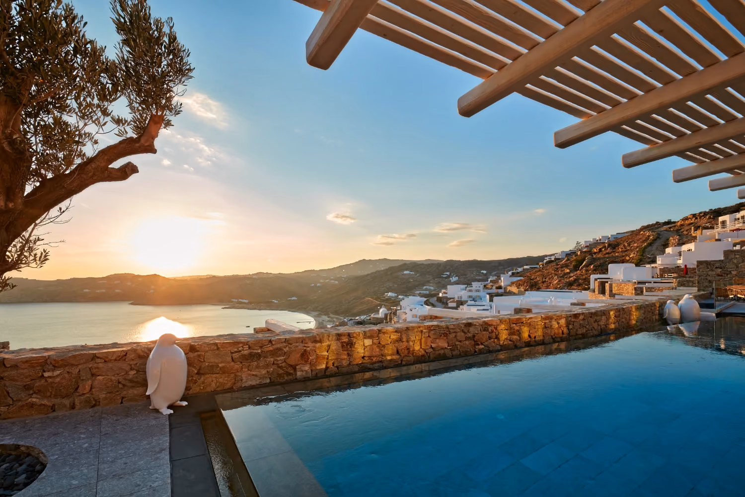 This is the Thumbnail for the Ultra-Modern Villa in Mykonos with Infinity Pool and Sea Views item