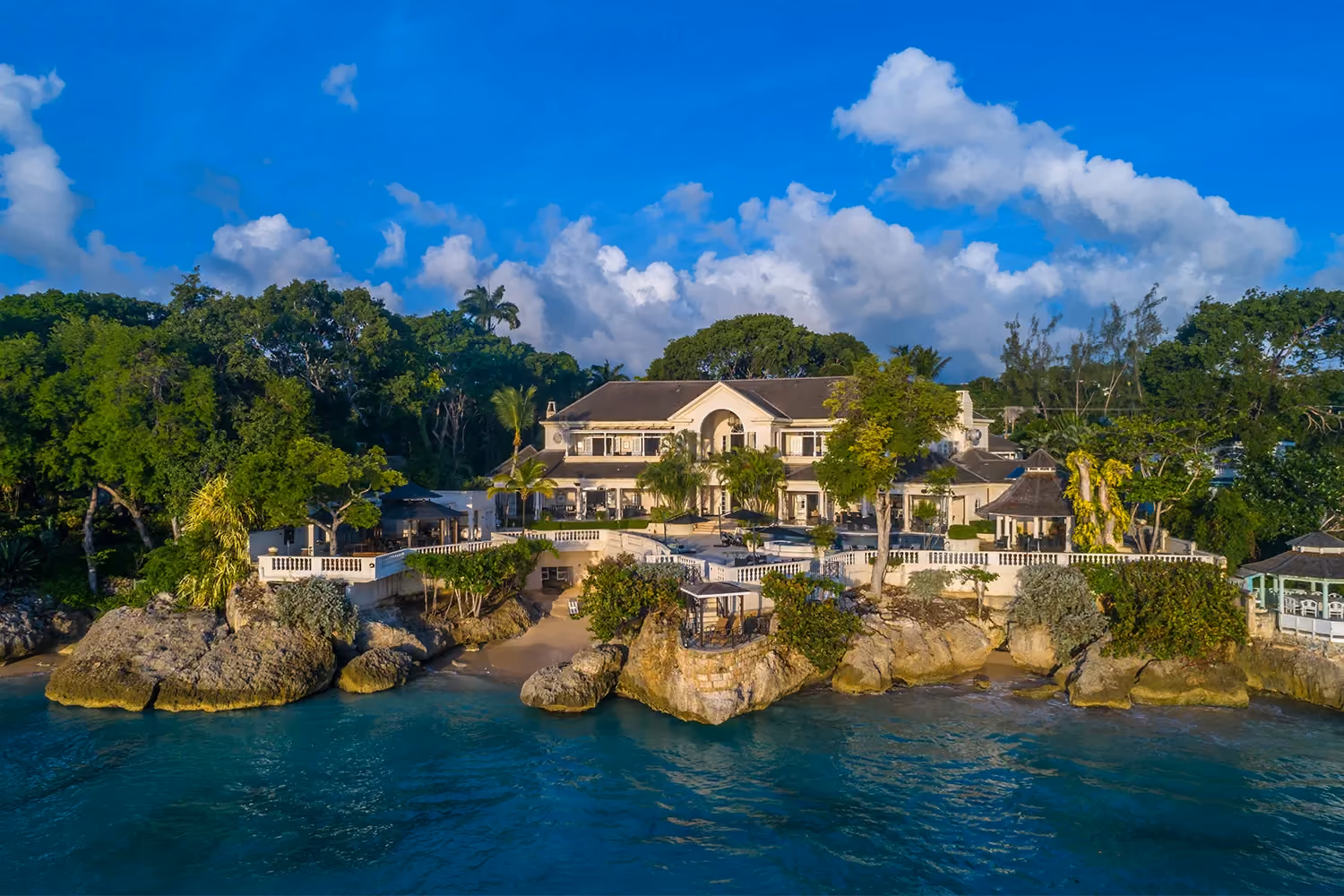 This is the Thumbnail for the Beachfront Villa in Barbados with Full Staff, Pool, and Private Beach Access item
