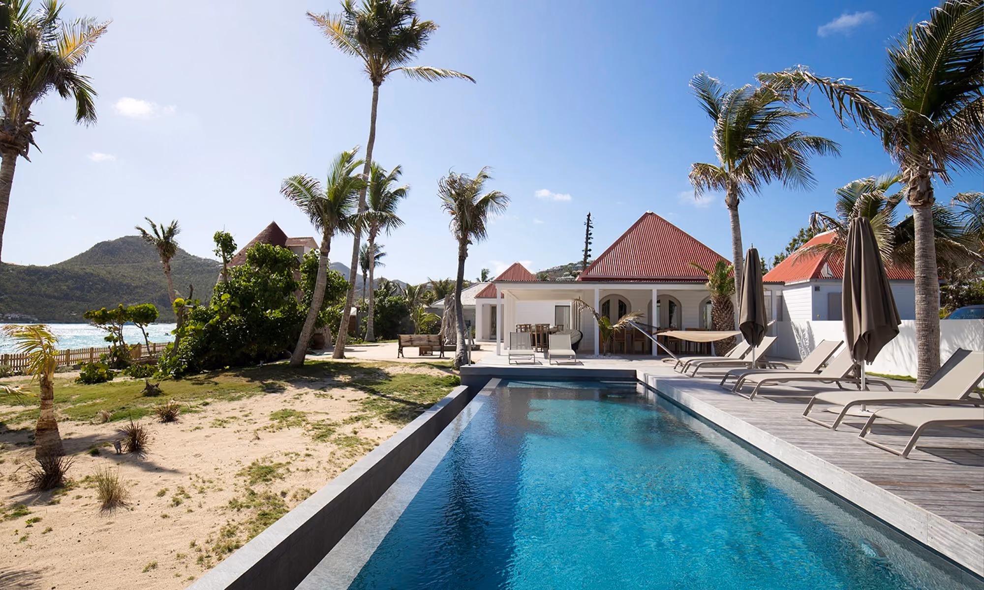 This is the Thumbnail for the Old Mill St Jean Beach Villa With Private Infinity Pool & Beach Access  item
