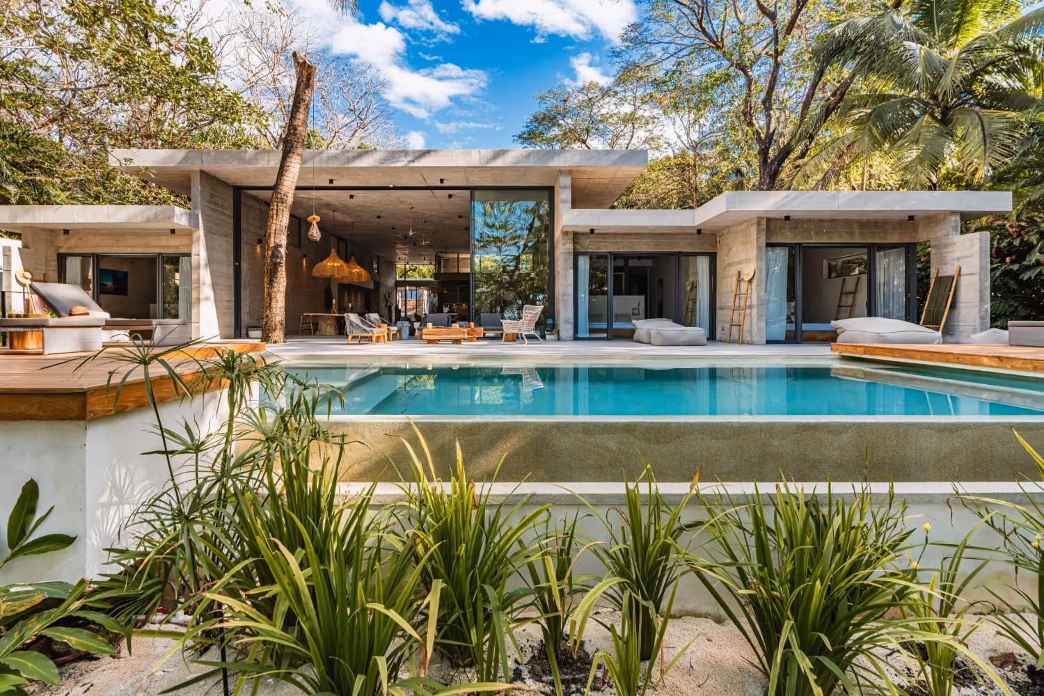 This is the Thumbnail for the Santa Teresa Beachfront Villa in Costa Rica With Pool, Yoga Deck & Direct Beach Access item