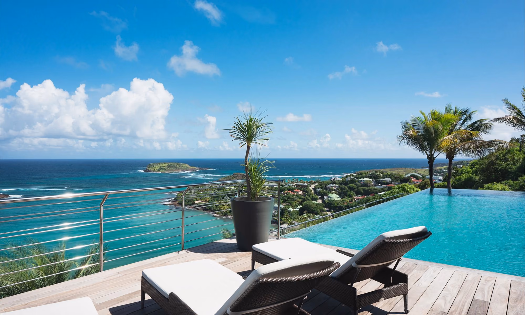 This is the Thumbnail for the Oceanfront Villa with Heated Pool, Gym, Cinema, and Hammam Experience item