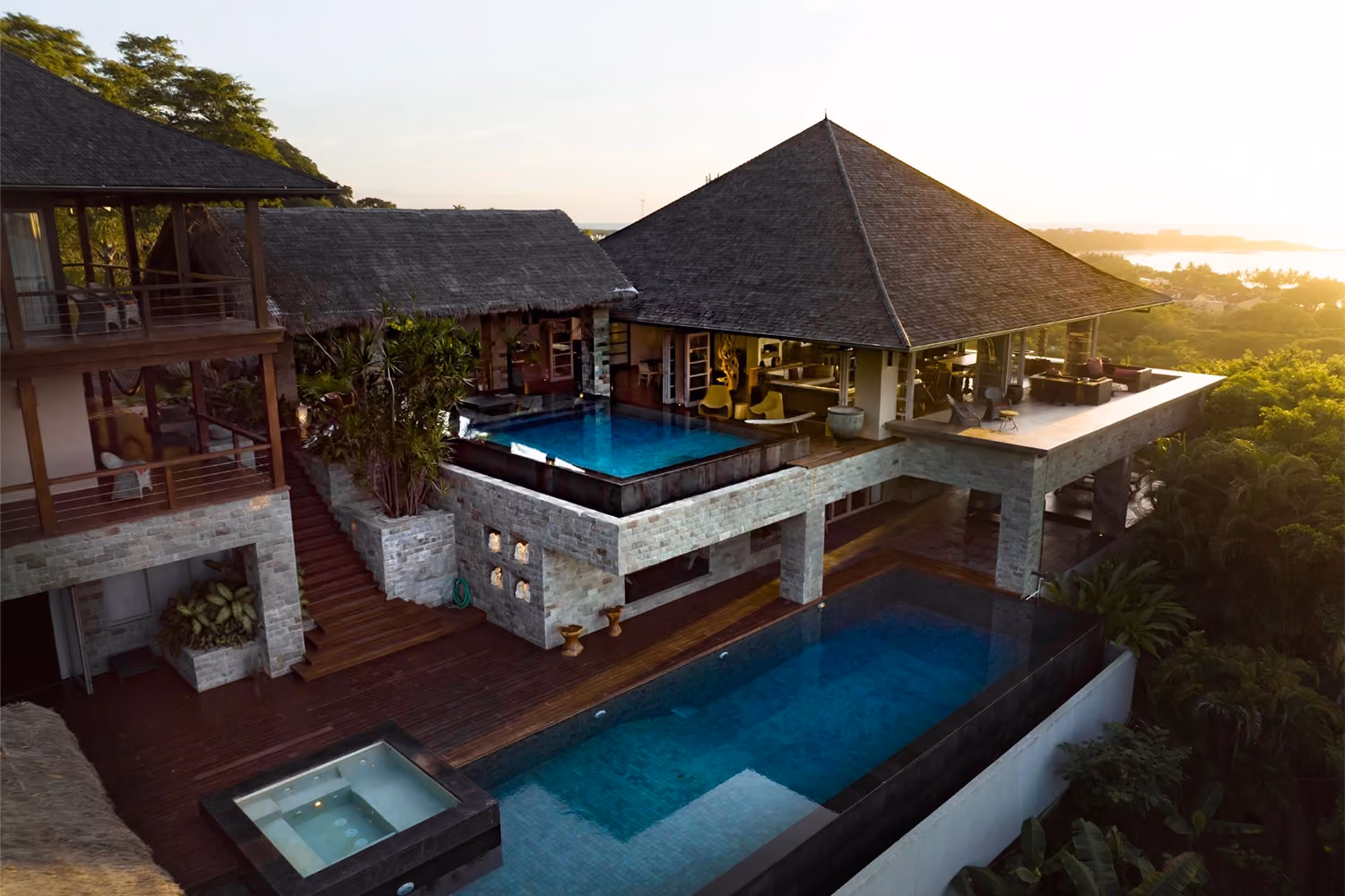 This is the Thumbnail for the Hilltop Estate Rental in Costa Rica With 2 Pools & Concierge item