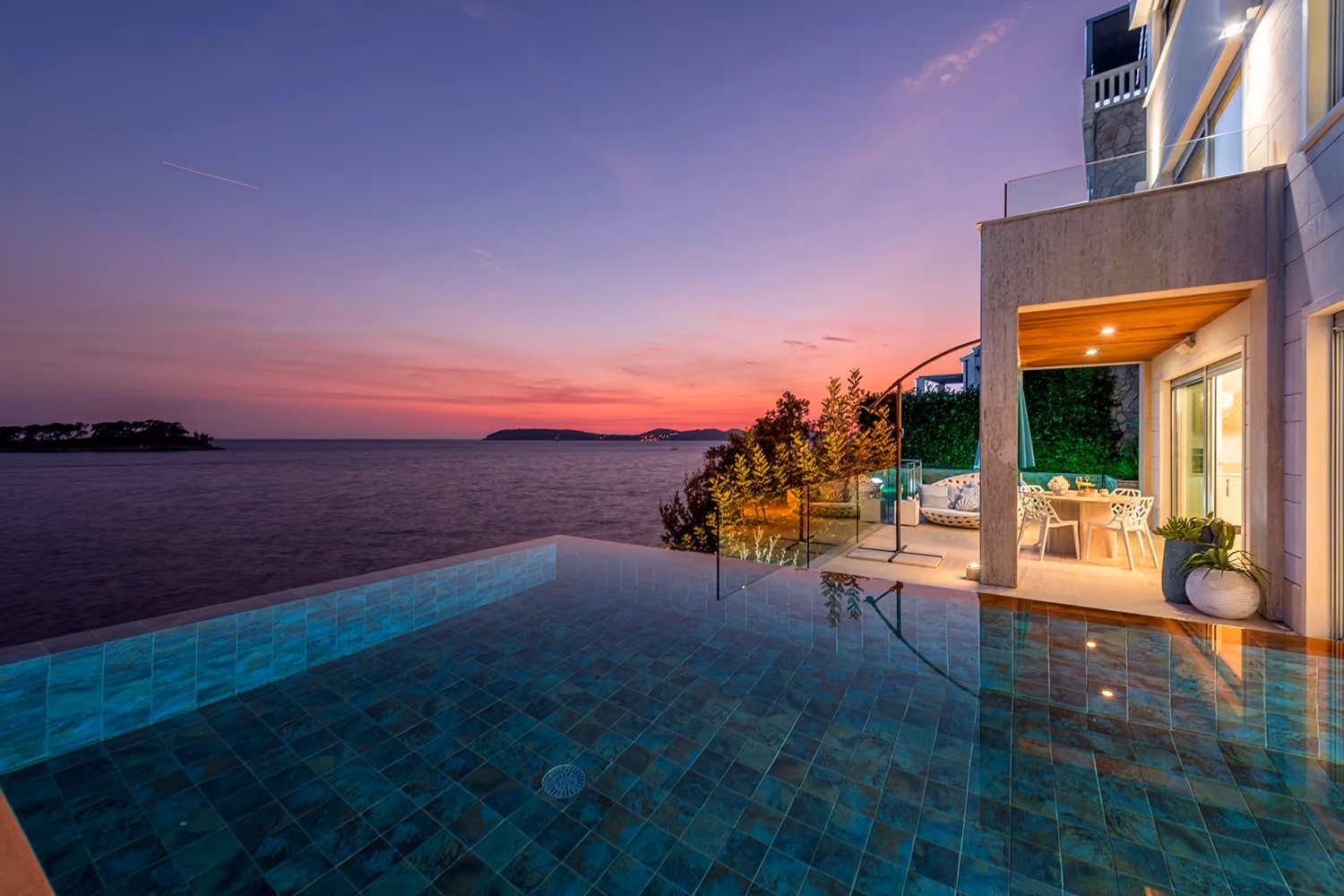 This is the Thumbnail for the Luxury Villa Rental in Croatia With Private Infinity Pool item
