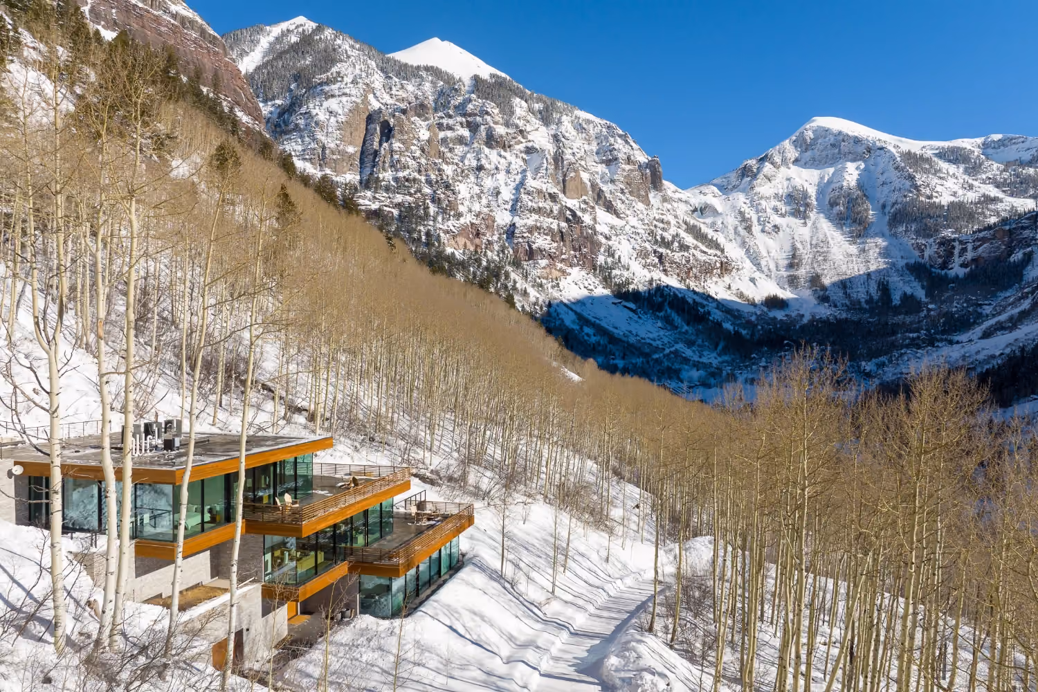 This is the Thumbnail for the Luxury Mountain Estate in Telluride With Hot Tub, BBQ, and Fire Pit item