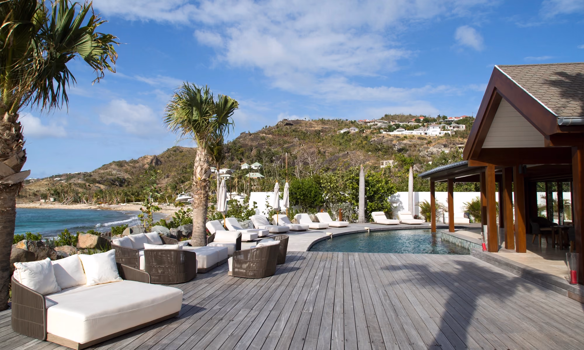 This is the Thumbnail for the Luxury 7-Bed St Barts Beach House with Direct Ocean Access item