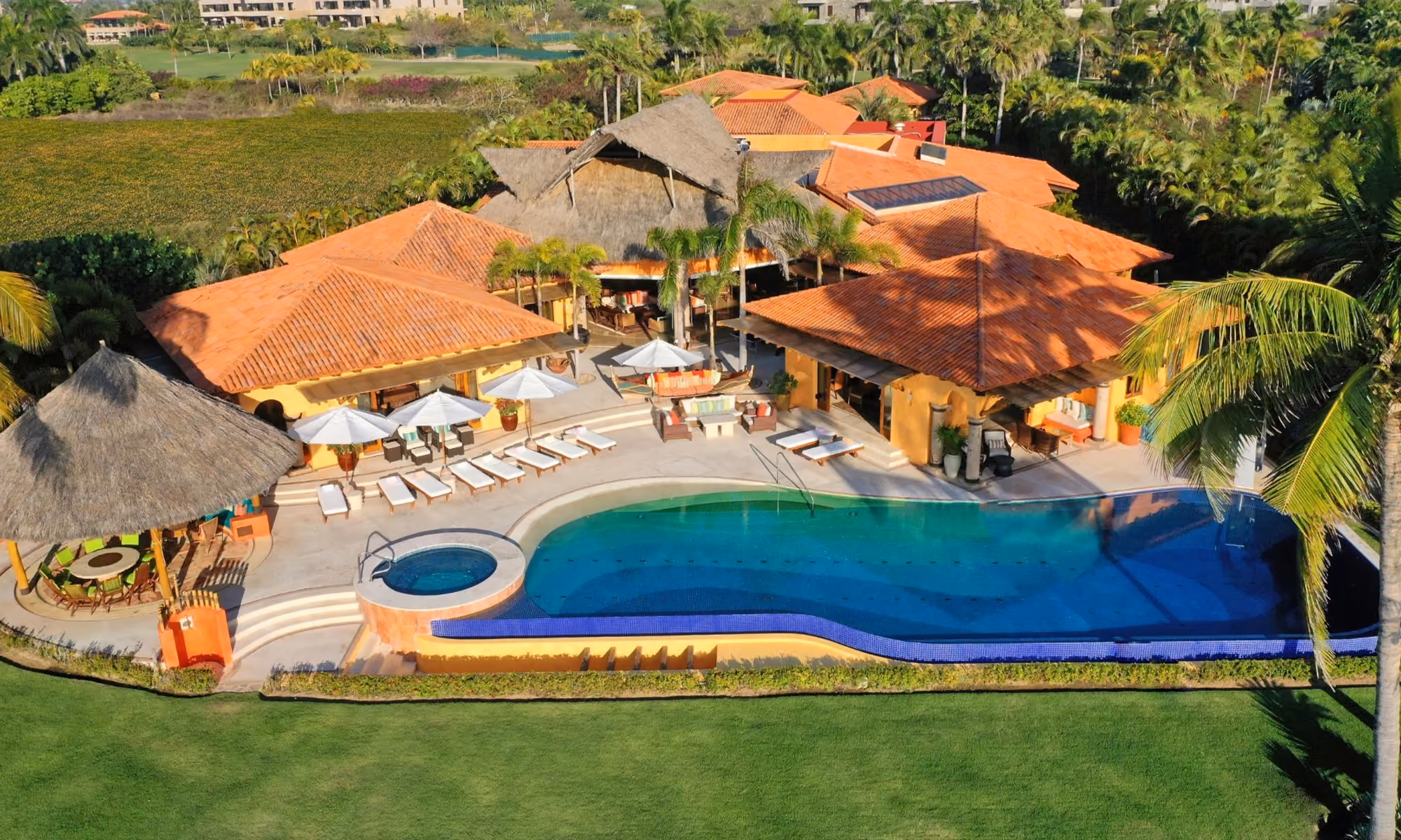 This is the Thumbnail for the Grand Oceanfront Villa in Punta Mita With Private Spa & Gym item