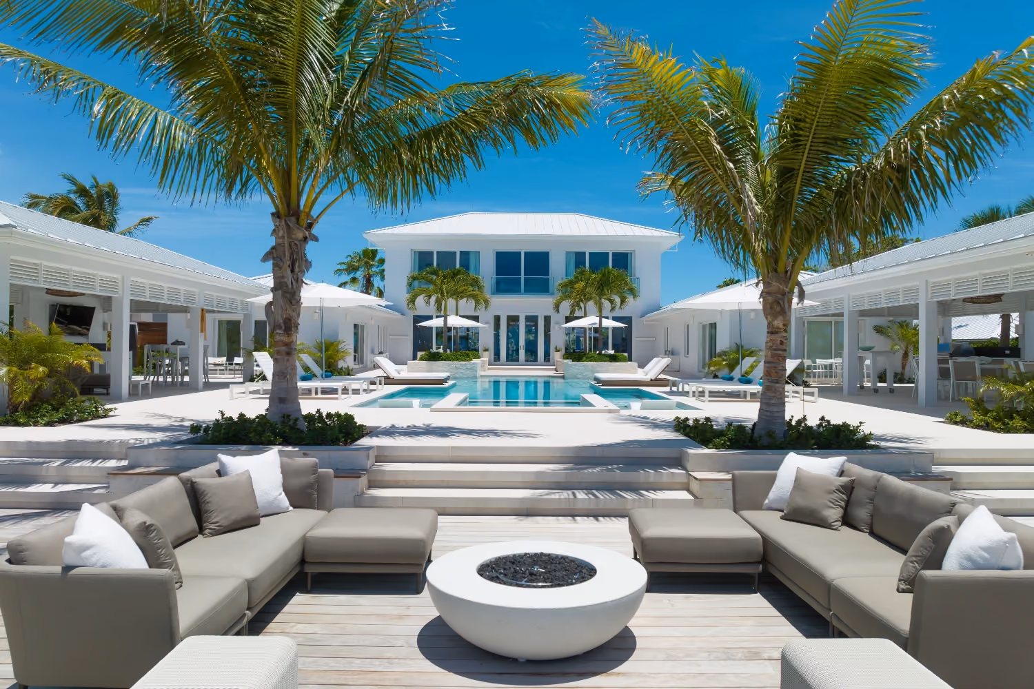 This is the Thumbnail for the Idyllic Oceanfront Villa in Turks & Caicos With Pool, Spa, and Direct Beach Access  item