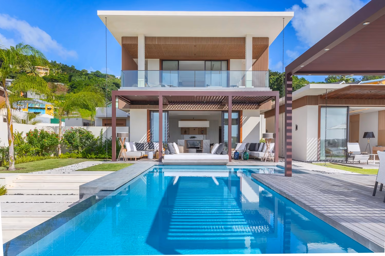This is the Thumbnail for the Grand Anse Beach Vacation rentals in Grenada With Pools In Luxury Resort item