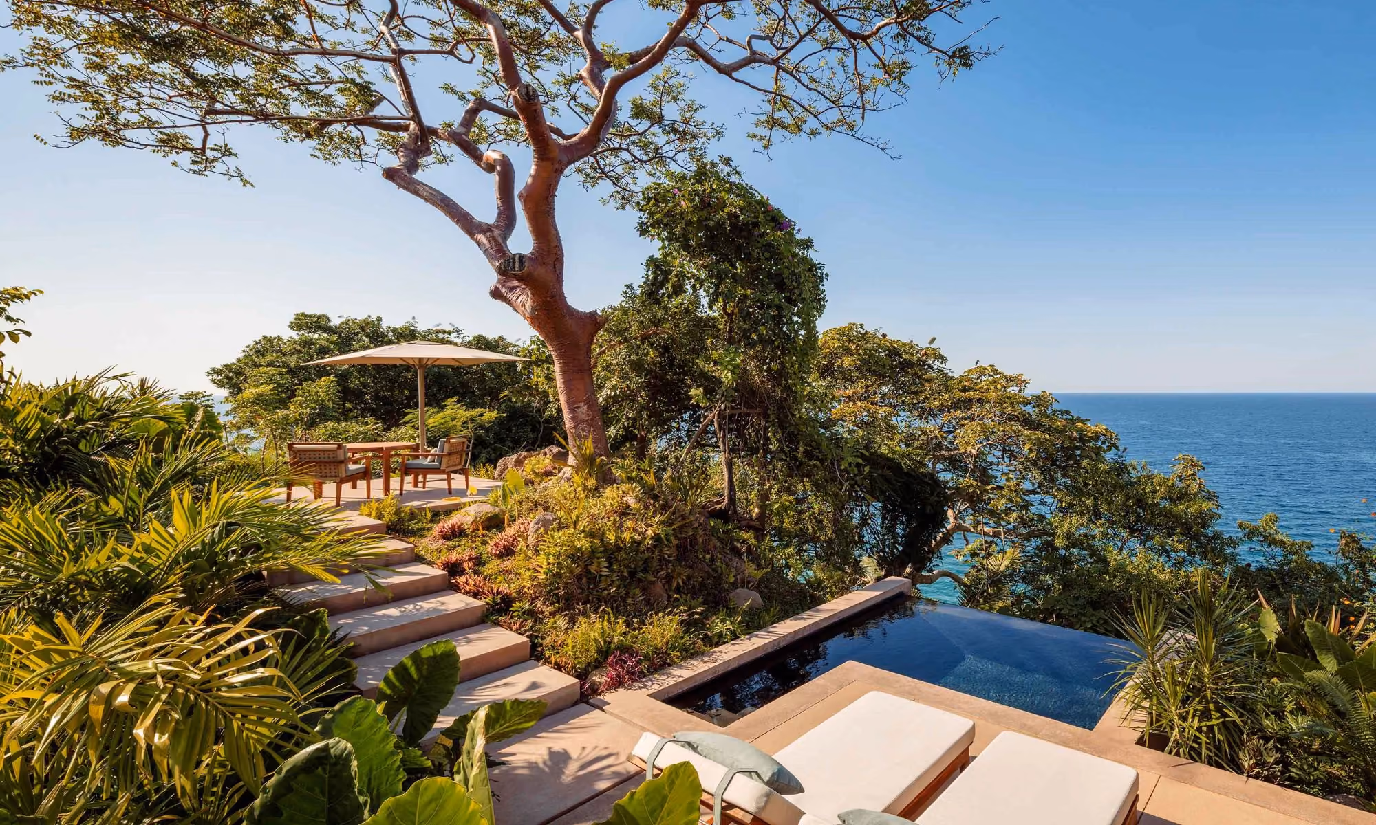 This is the Thumbnail for the Immersive Rainforest Escape in Punta Mita With Jungle Terrace & Plunge Pool  item