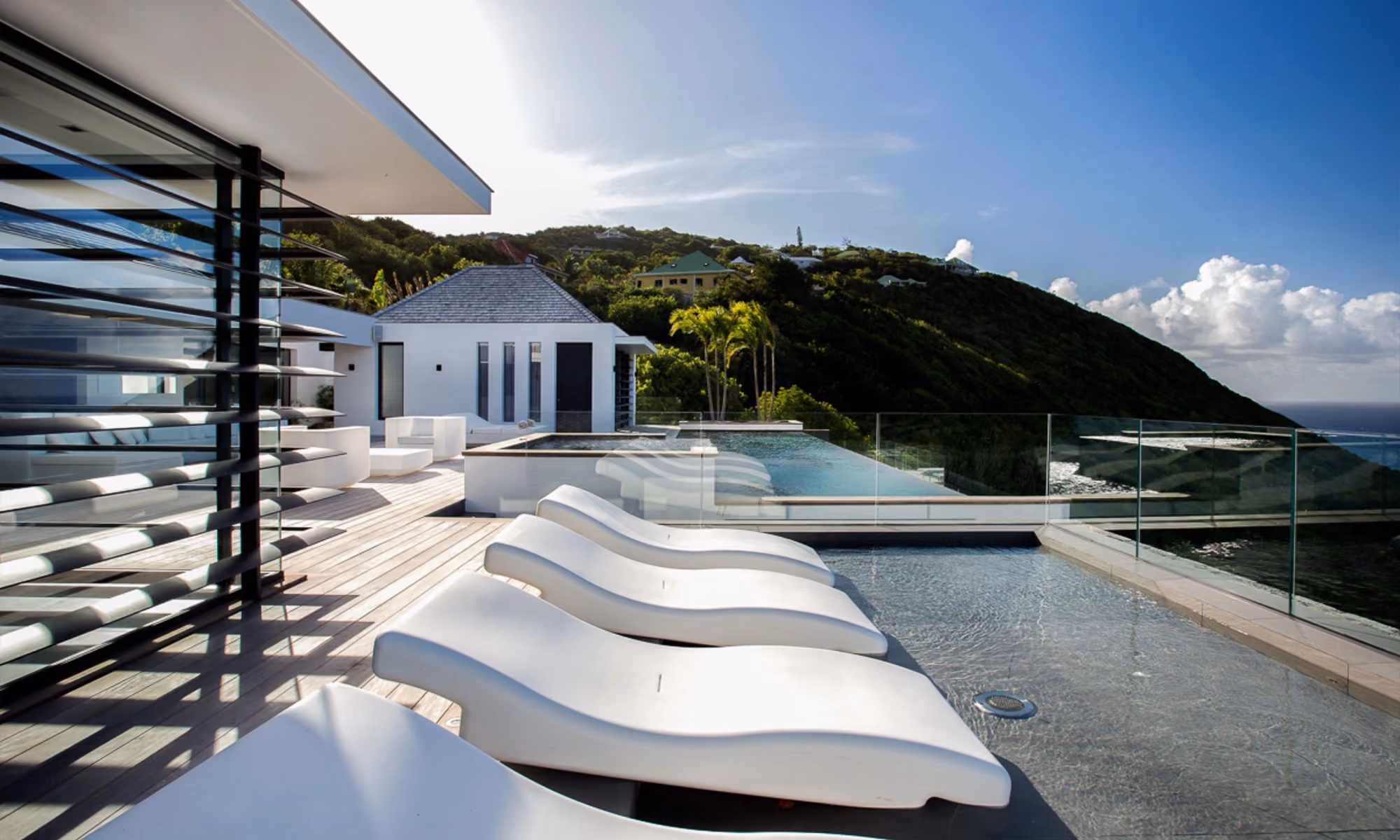 This is the Thumbnail for the Sea Haven Designer Luxury Villa in St Barts with Breathtaking Views item