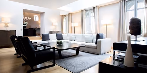This is the Thumbnail for the 4-Bedroom Designer Apartment in Historic Parisian Mansion With Eiffel Tower & Place du Trocadéro Views item