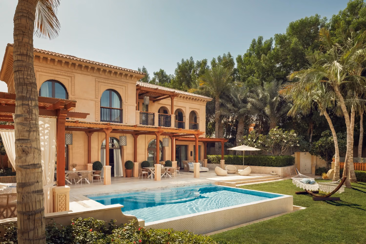 This is the Thumbnail for the Beachfront Boutique Resort in Dubai with Private Beach Access, Temperature-Controlled Pool, and Private Gardens item