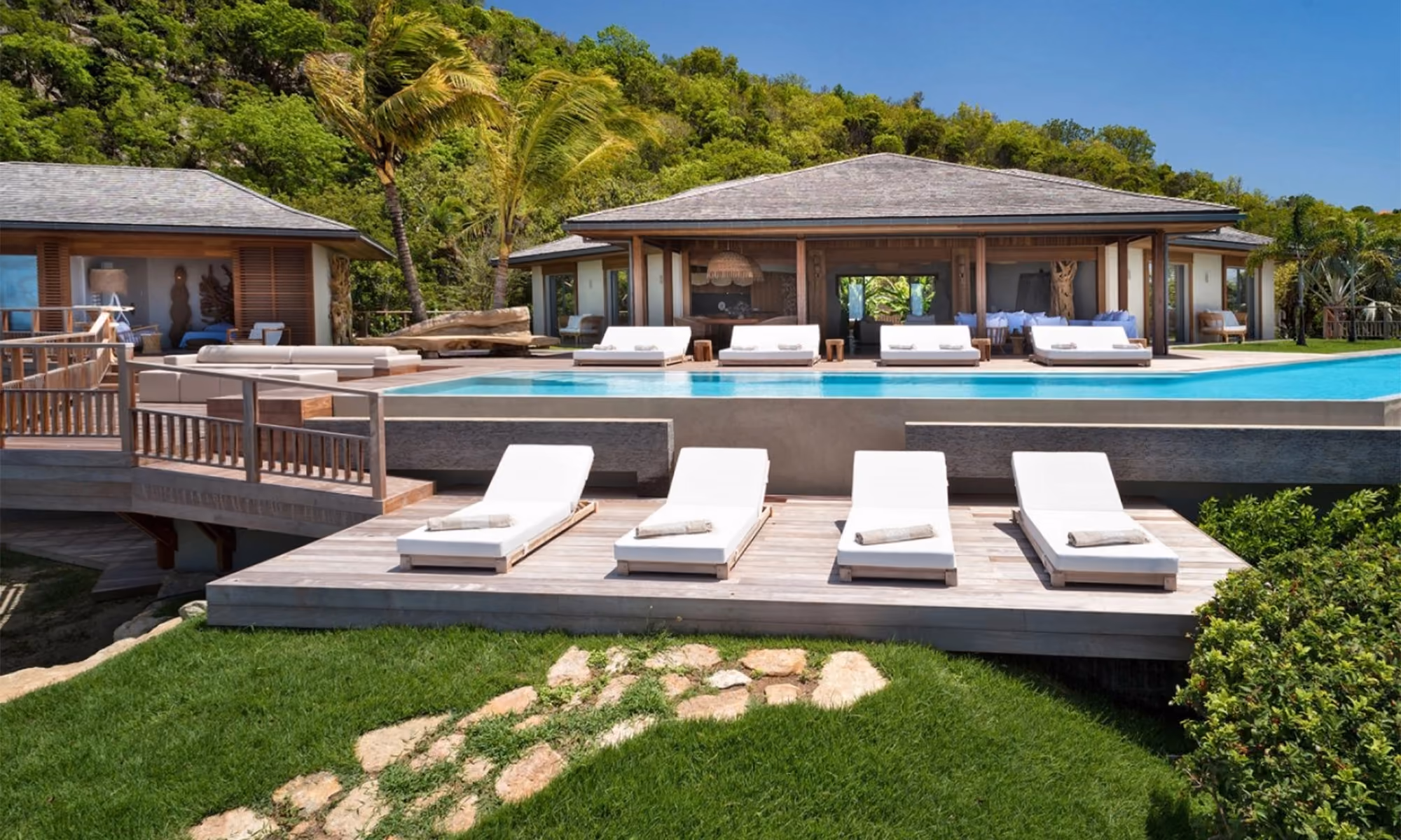 This is the Thumbnail for the Exotic Ocean View Luxury Villa in St Jean with Breathtaking Views item