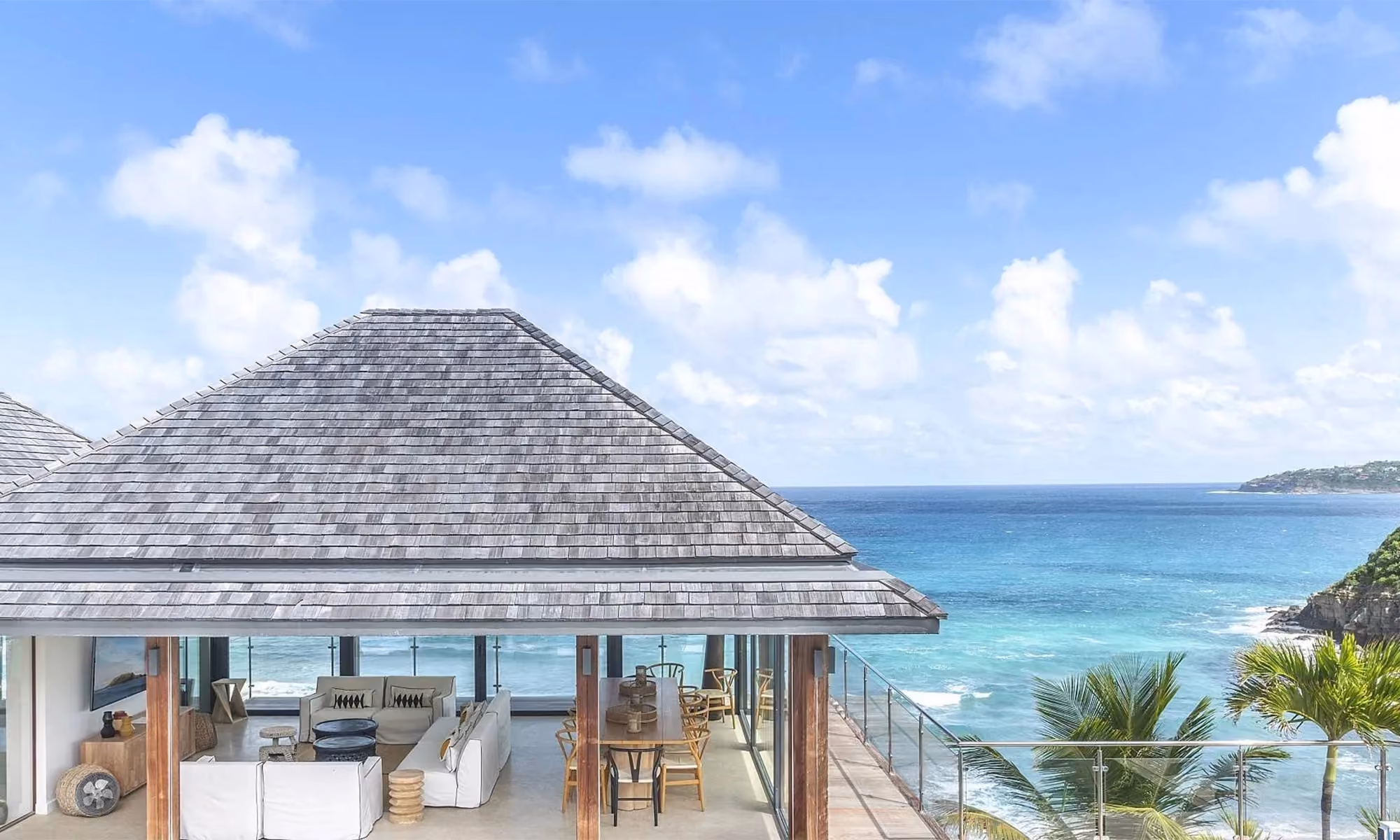 This is the Thumbnail for the St. Barths Resort Style Luxury Escape with Pool and Ocean Views item