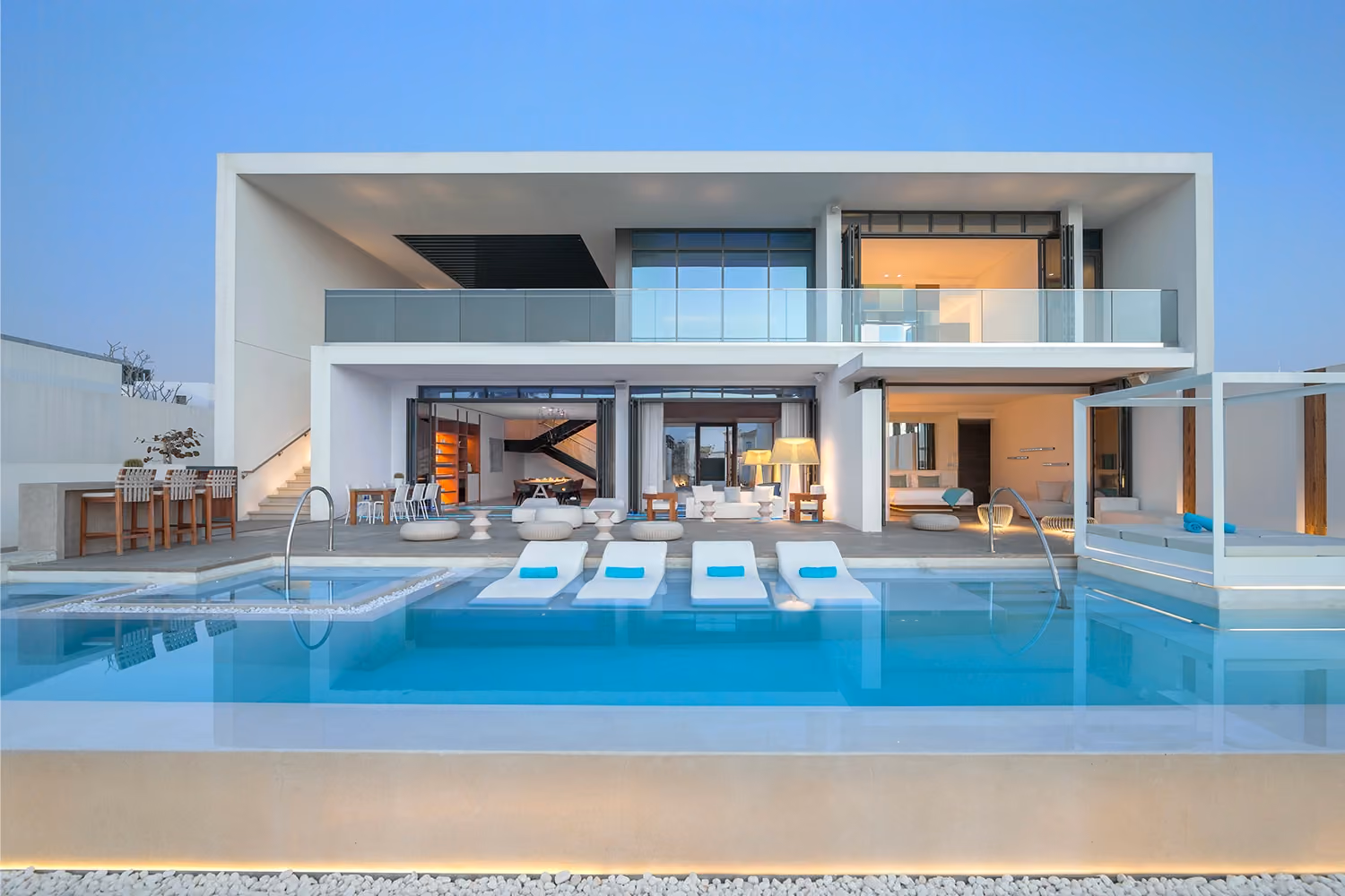 This is the Thumbnail for the Exclusive Beachfront Villa in Dubai with Pool and Direct Beach Access item