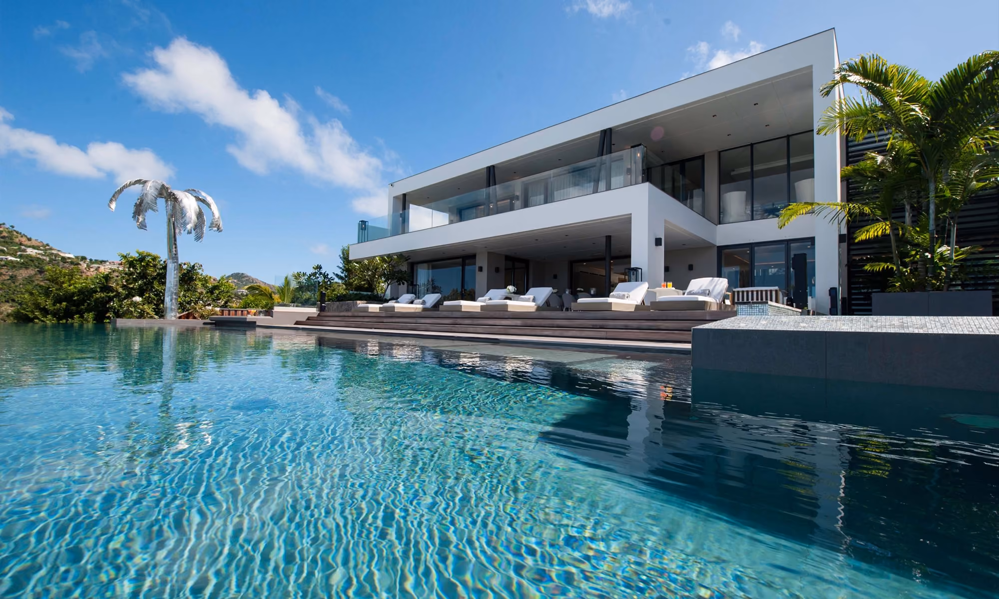 This is the Thumbnail for the Brand New Luxury 6 Bedroom Villa Overlooking St. Jean item