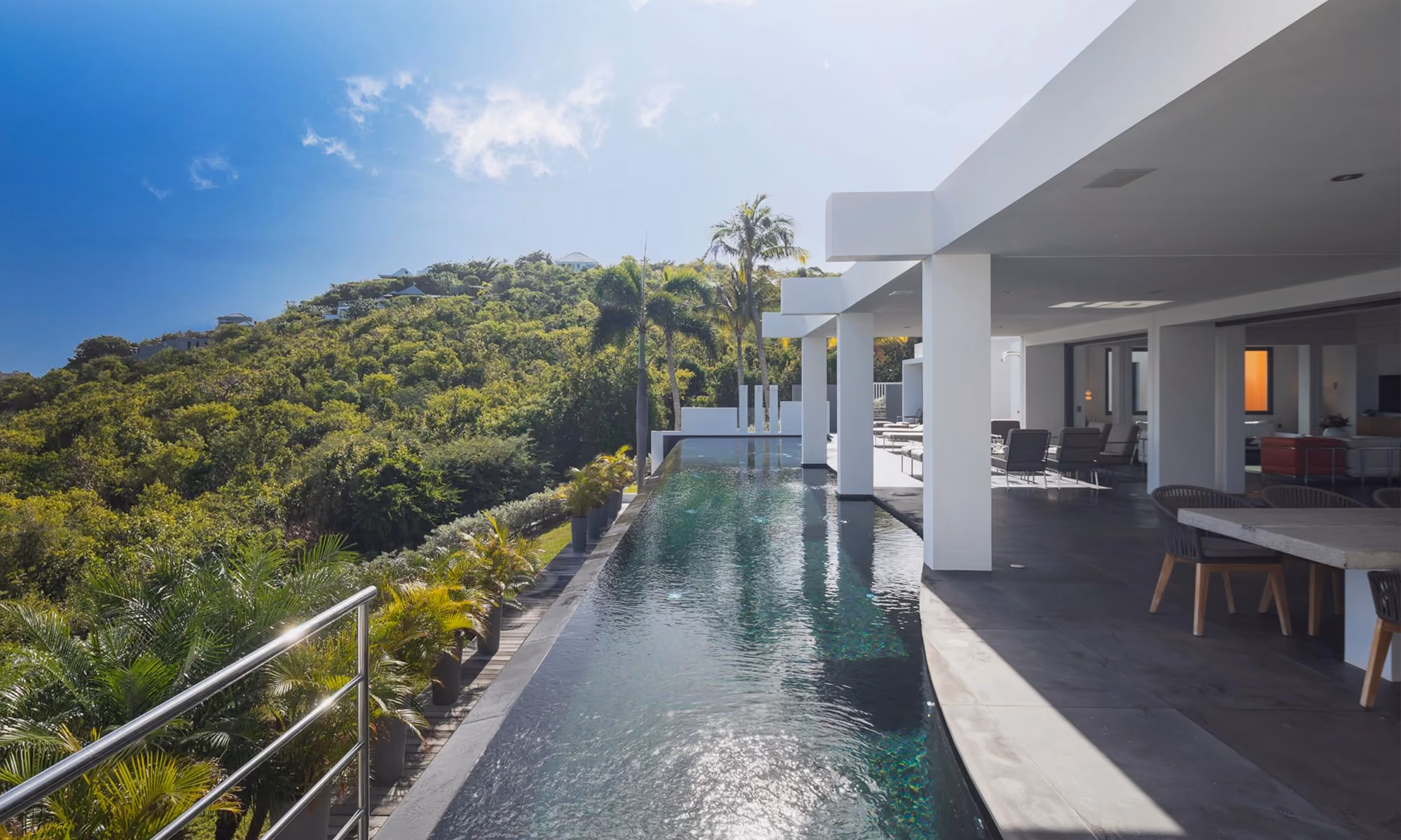 This is the Thumbnail for the Modern St Barts Luxury Villa with Breathtaking Ocean Views item