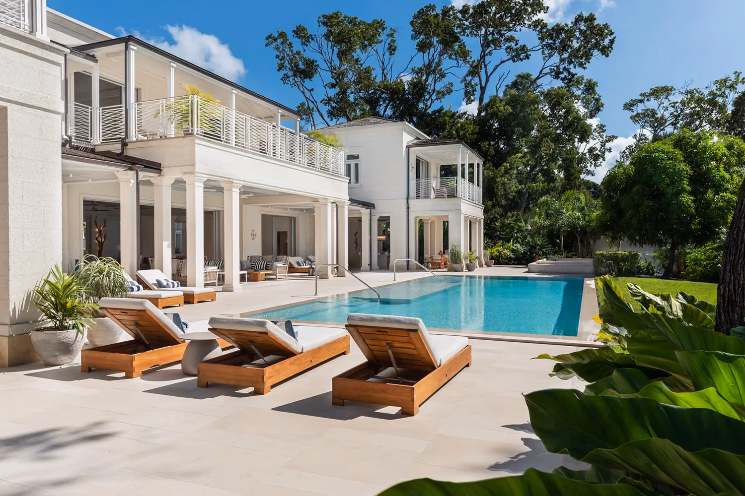 This is the Thumbnail for the Beachfront Villa in Barbados with Infinity Pool, Private Beach Access, and Sea Views item