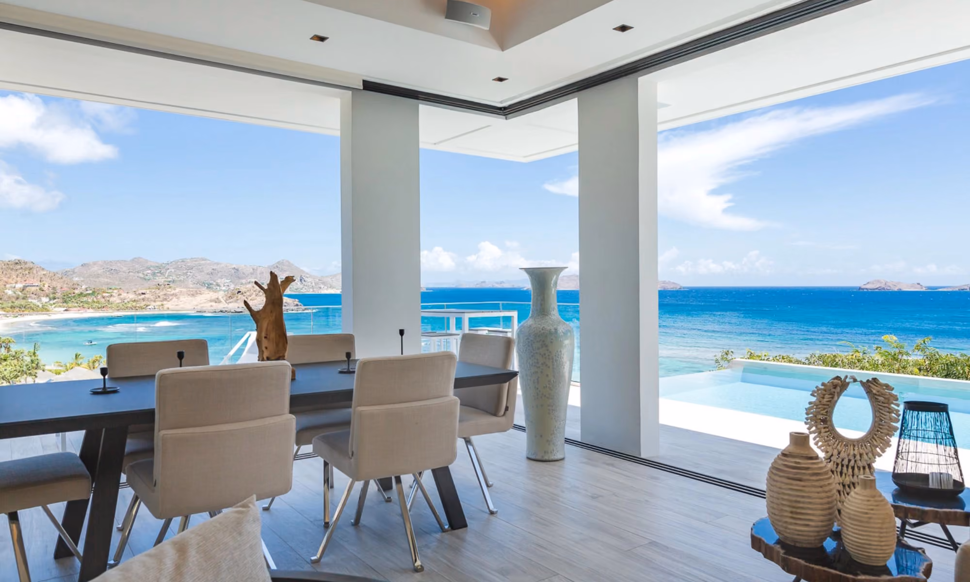 This is the Thumbnail for the Modern St. Barth Villa with Infinity Pool and Ocean Views item