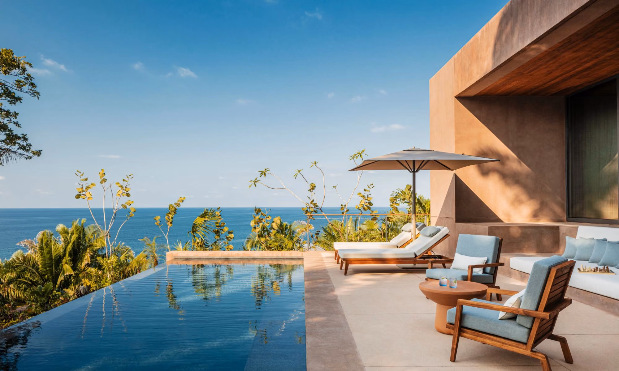 This is the Thumbnail for the Mountain-Top Punta Mita Villa Rental in Private Resort With Pool, Jacuzzi, & Oceanview Terrace item