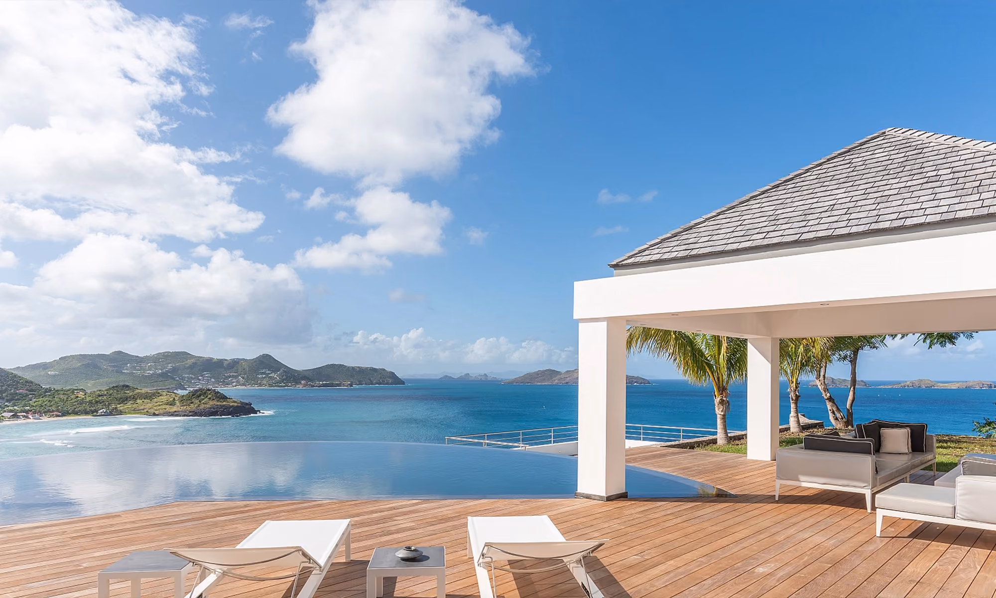 This is the Thumbnail for the Luxury Villa with Stunning Coastal Views, Nautilus-Shaped Pool and Fitness Room on St. Barth’s Northeast Coast item