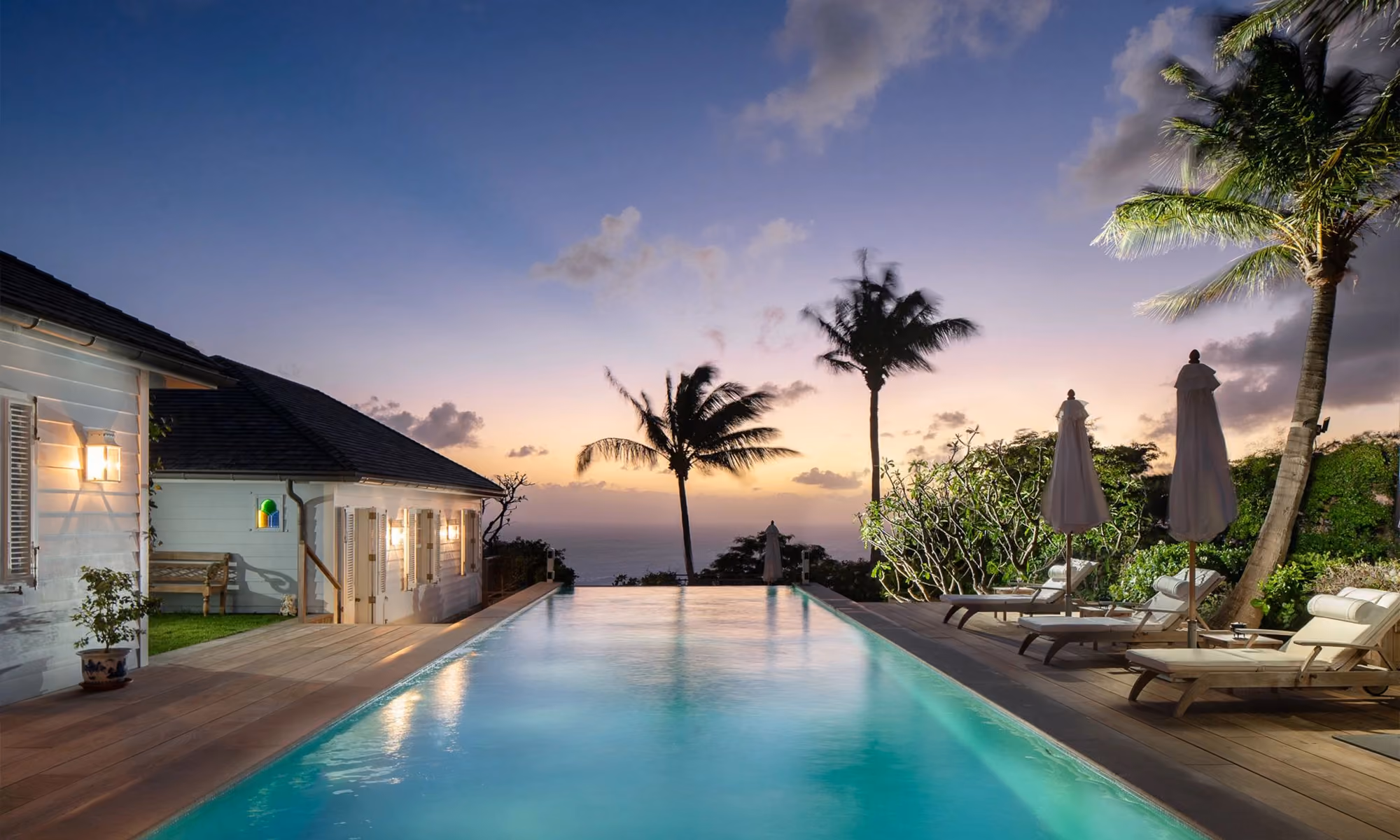 This is the Thumbnail for the Elegant St. Barts Villa with Heated Pool and Private Gym item