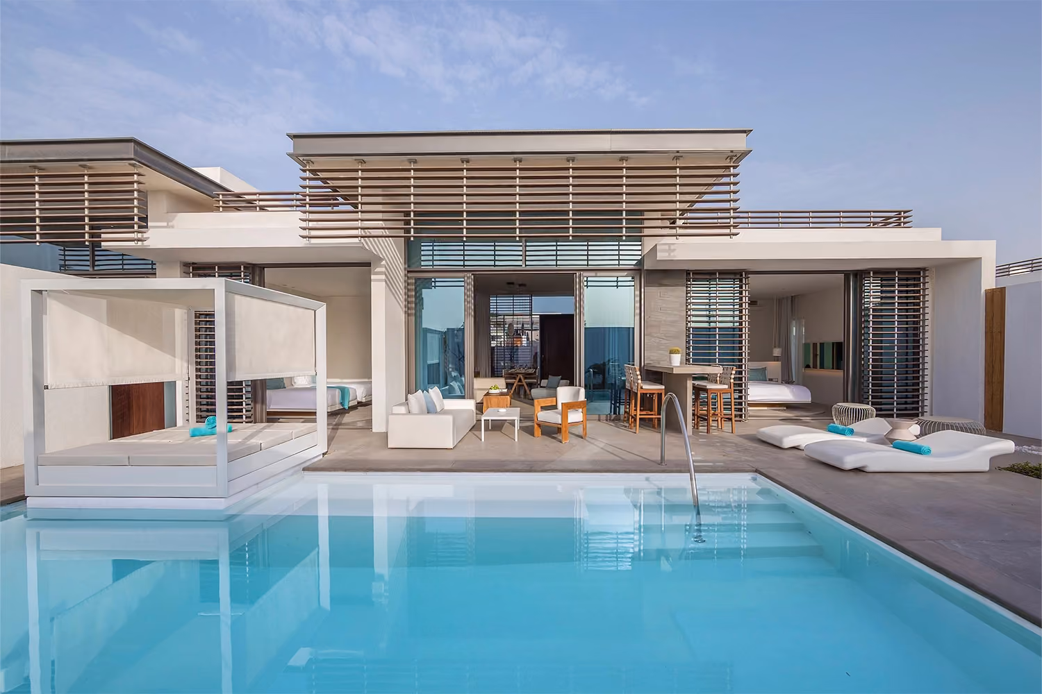 This is the Thumbnail for the Seaside Luxury Villa with Direct Beach Access, Private Pool, and Cabana item